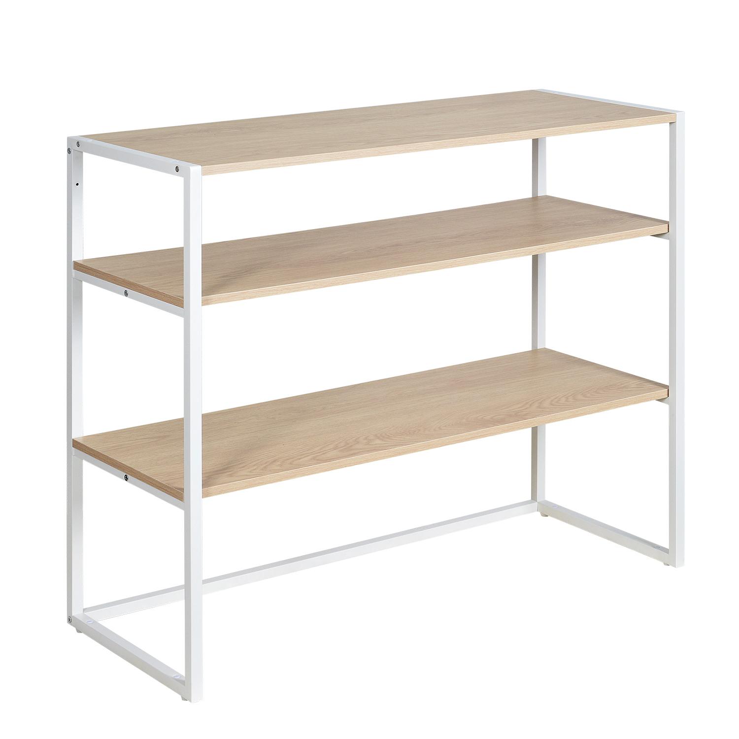 Portant vêtements sous combles étagères L100 x H85 cm