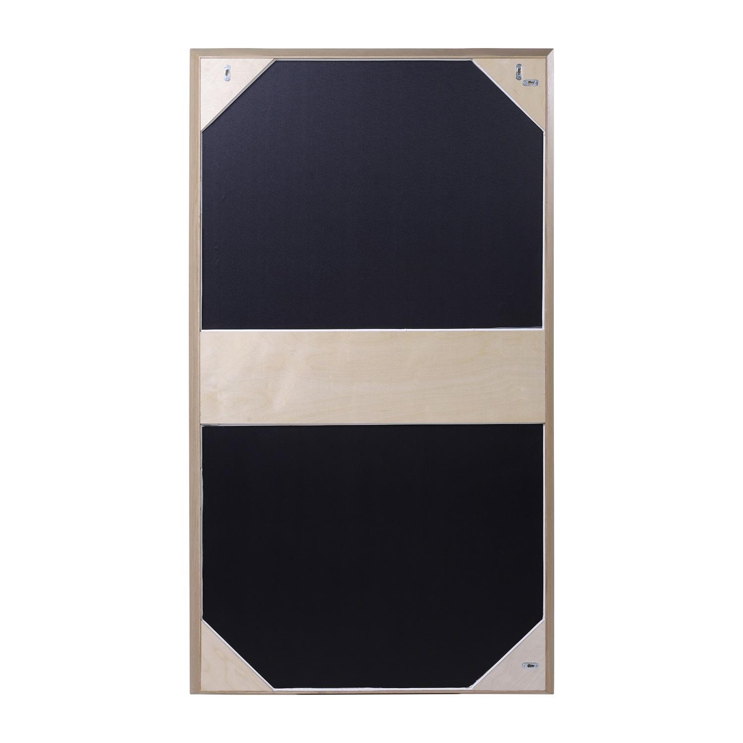 Miroir en chêne rectangulaire 100 x 180 cm GABY