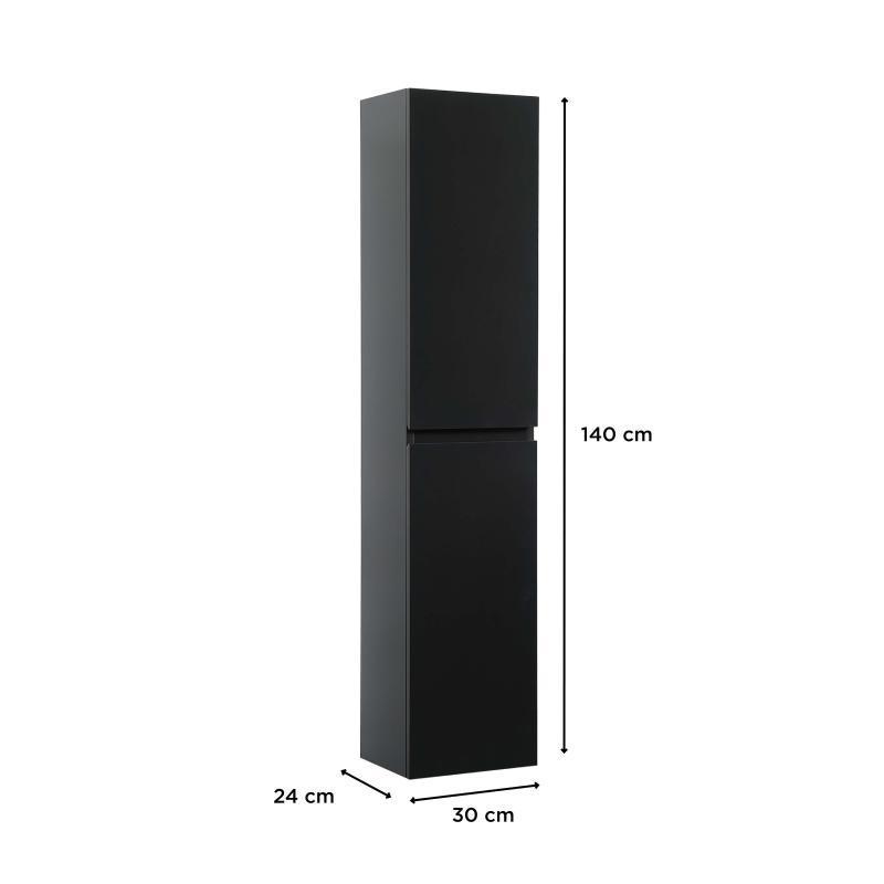 Colonne de salle de bain suspendue 140 cm