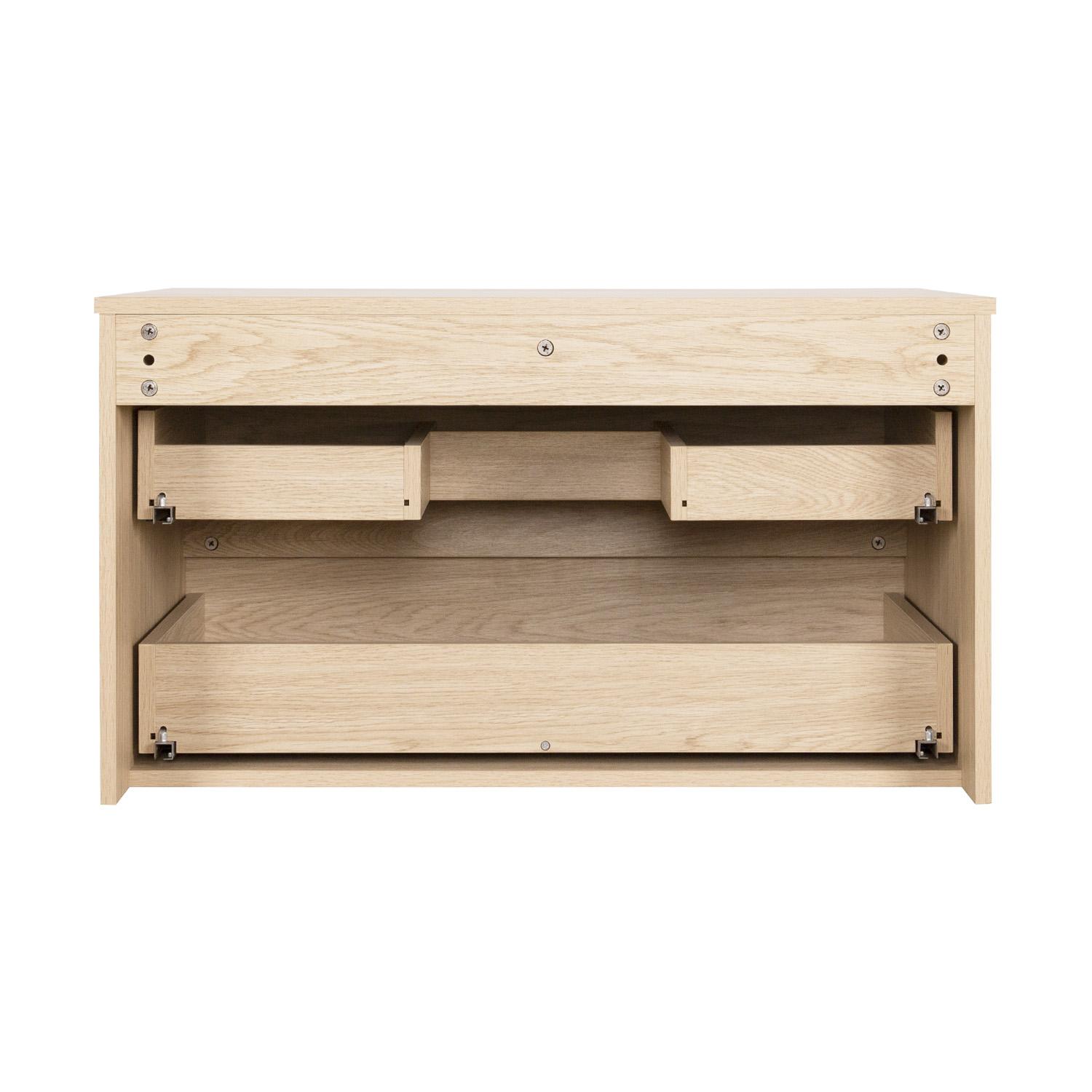 Ensemble meuble simple vasque 80 cm + vasque SACHA + robinet TAP + miroir EMA + colonne WILL
