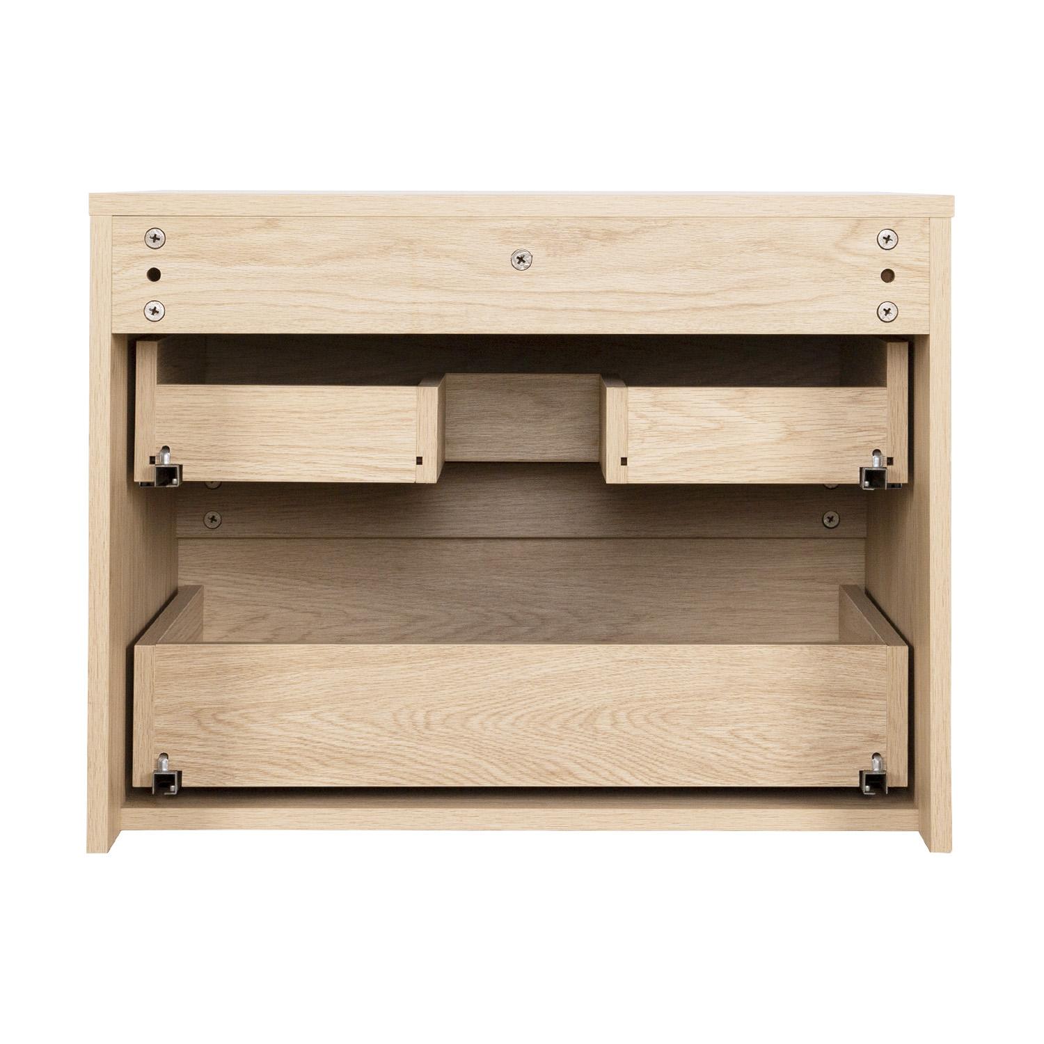 Ensemble meuble simple vasque 60 cm + vasque COMA + robinet TAP + miroir EMA + colonne SORRENTO
