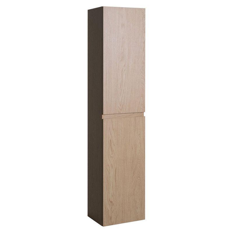 Ensemble meuble simple vasque 80 cm + vasque SACHA + robinet TAP + miroir EMA + colonne SORRENTO