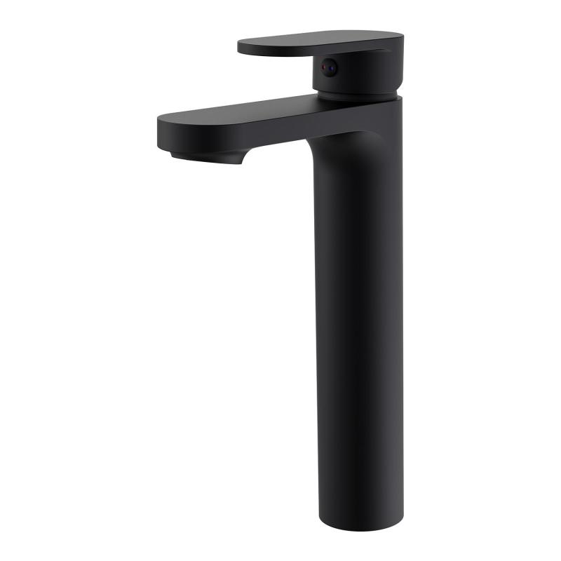 Ensemble meuble simple vasque 80 cm + vasque SADDY + robinet ROB + miroir LYA