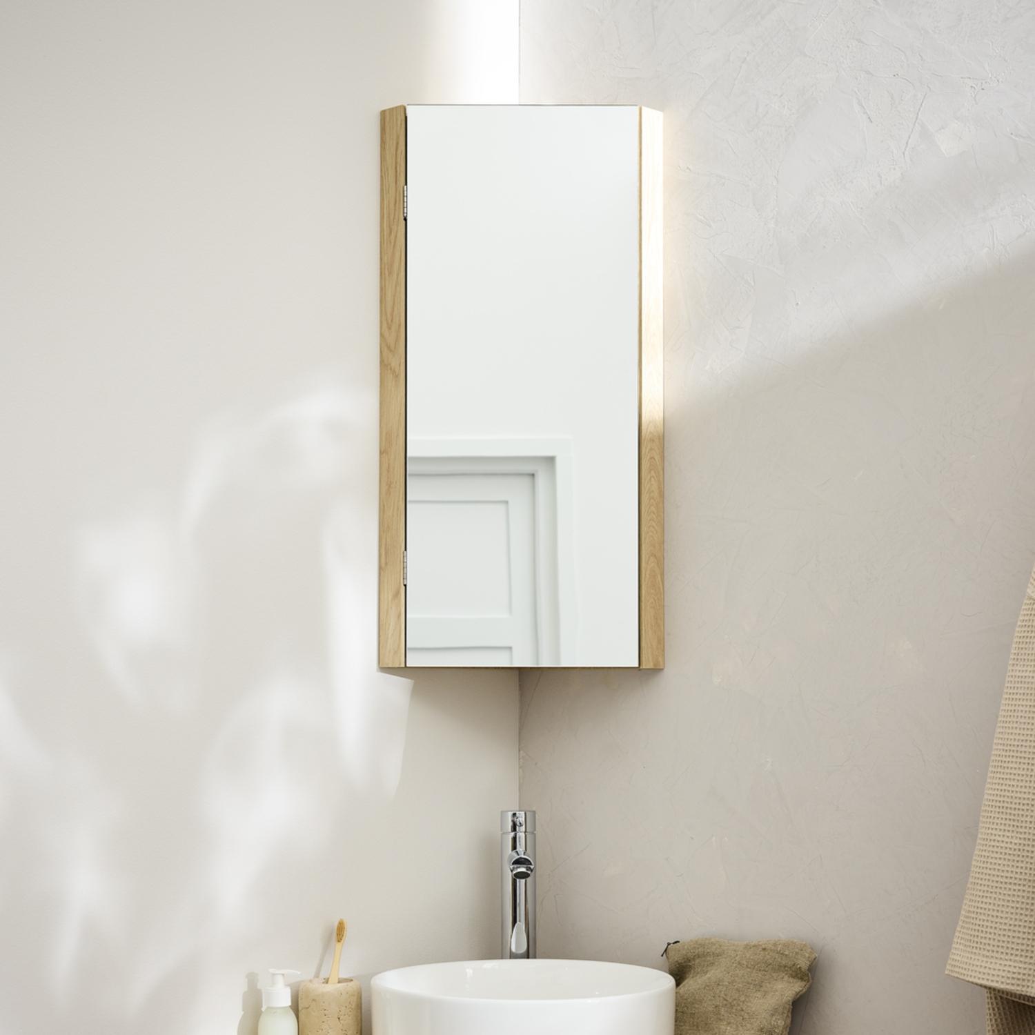 Armoire de toilette d'angle CLEO