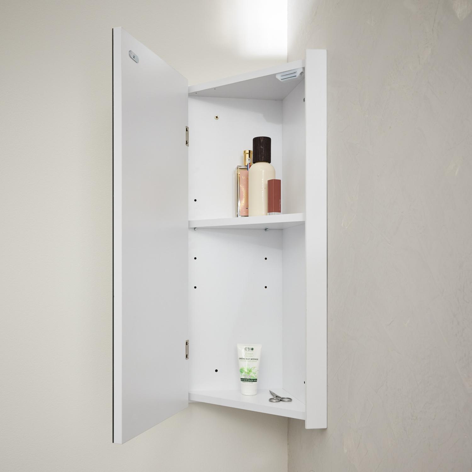 Armoire de toilette d'angle CLEO