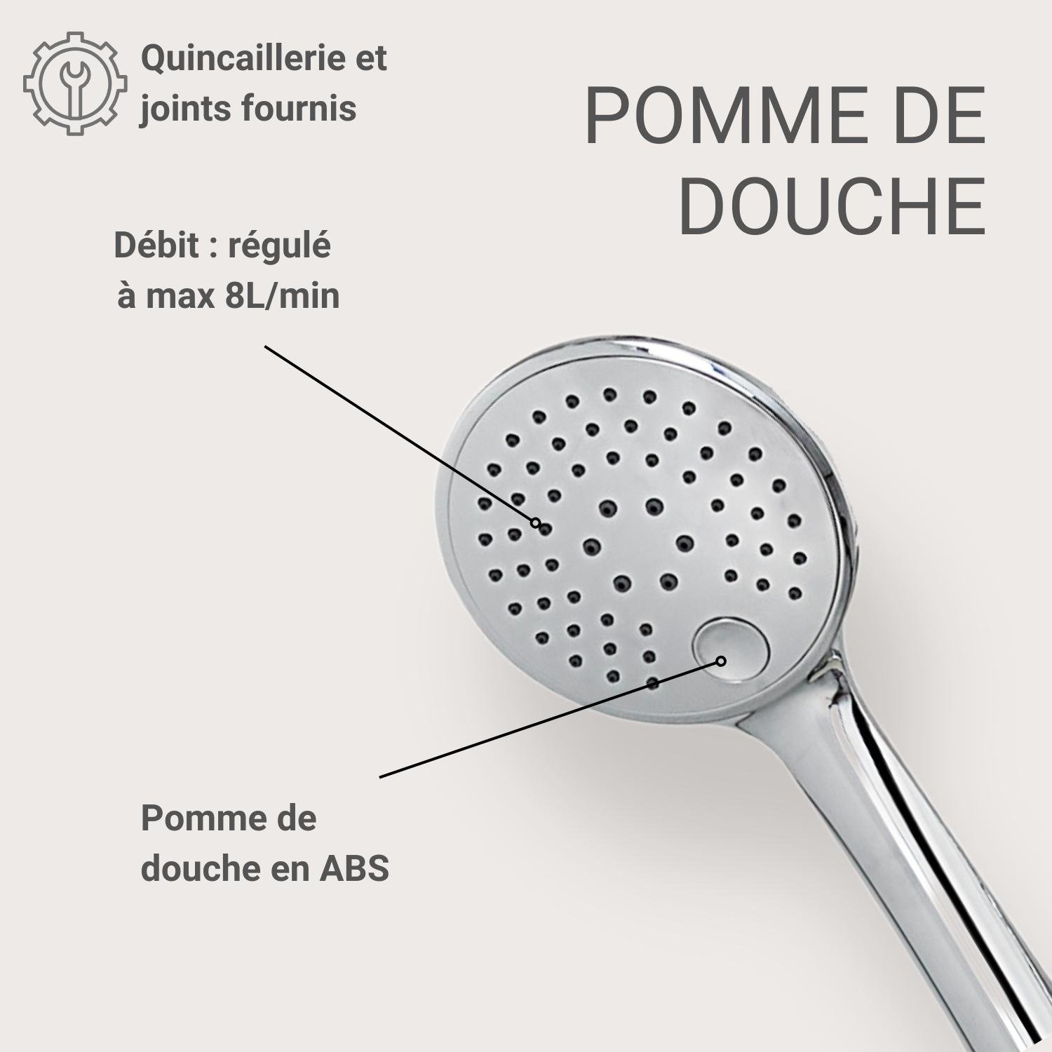 Douchette ronde NAYA
