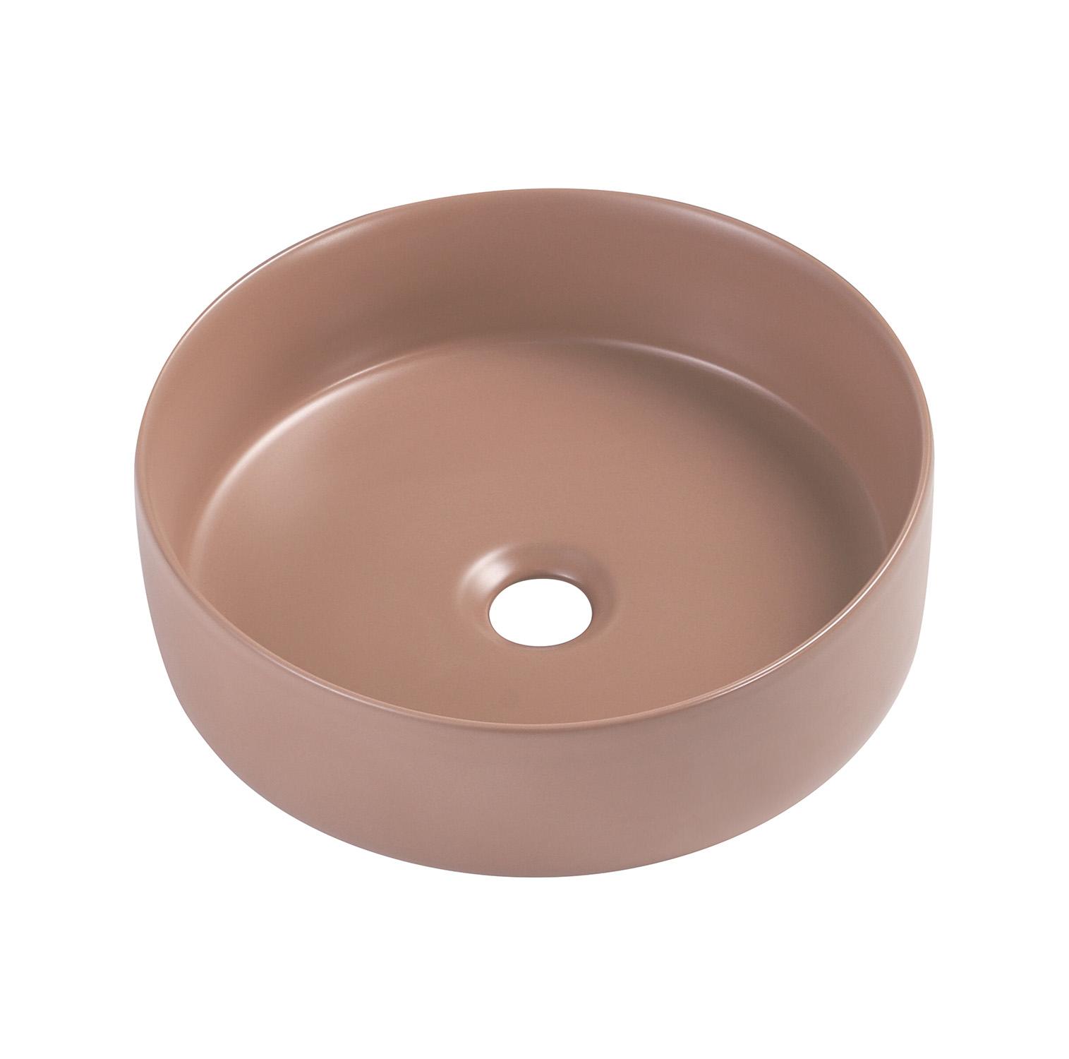 Vasque à poser ronde en céramique 36cm