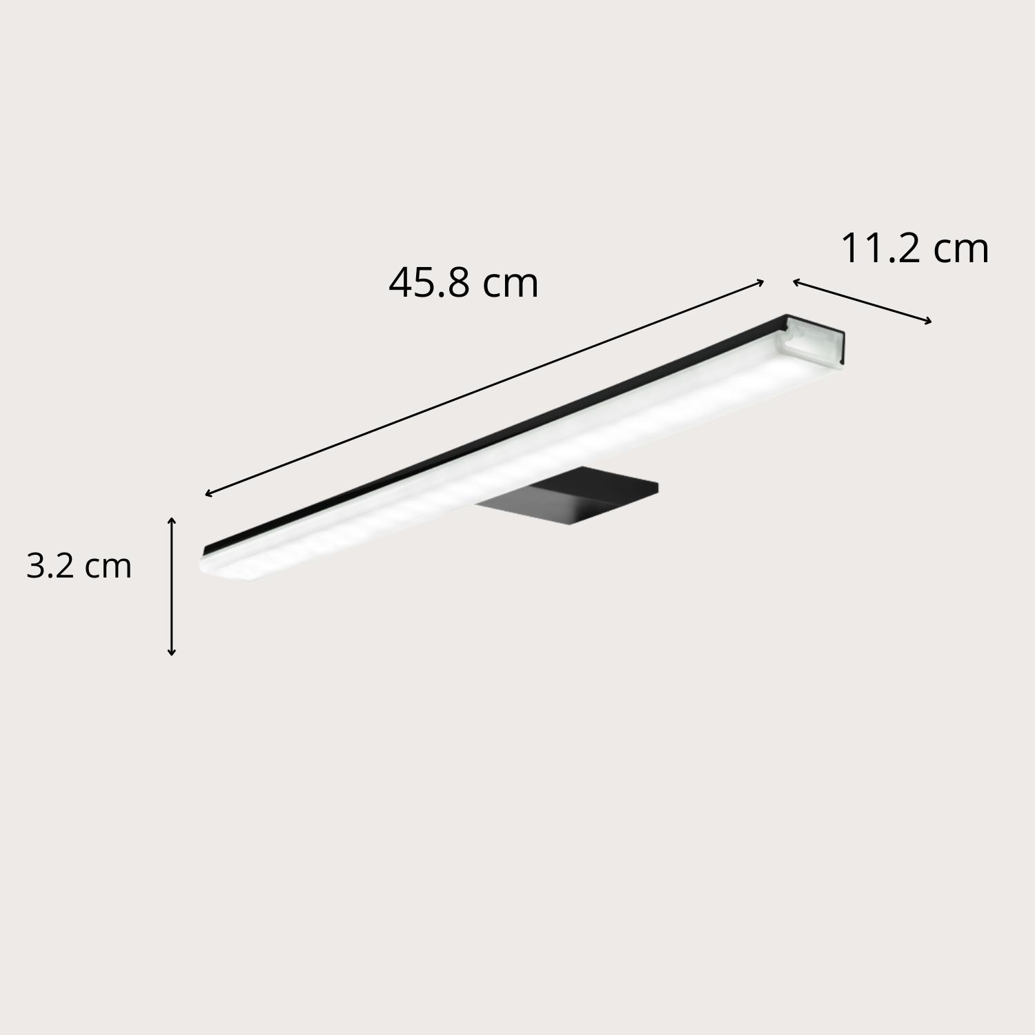 Spot LED noir 45,8 cm PANDORA