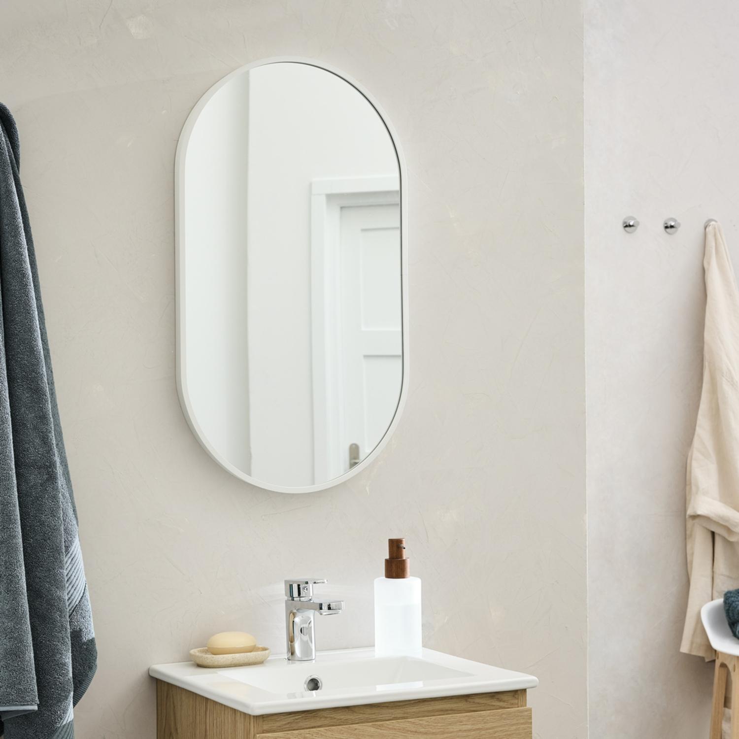 Miroir ovale 40x70 cm PEPPER