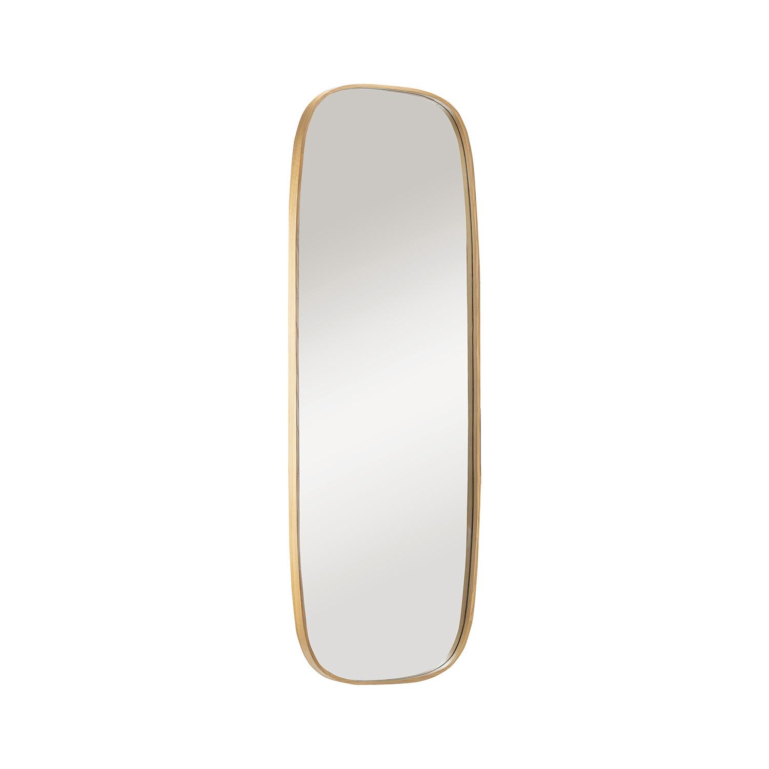 Miroir rectangulaire chêne 50x140 FLOKI