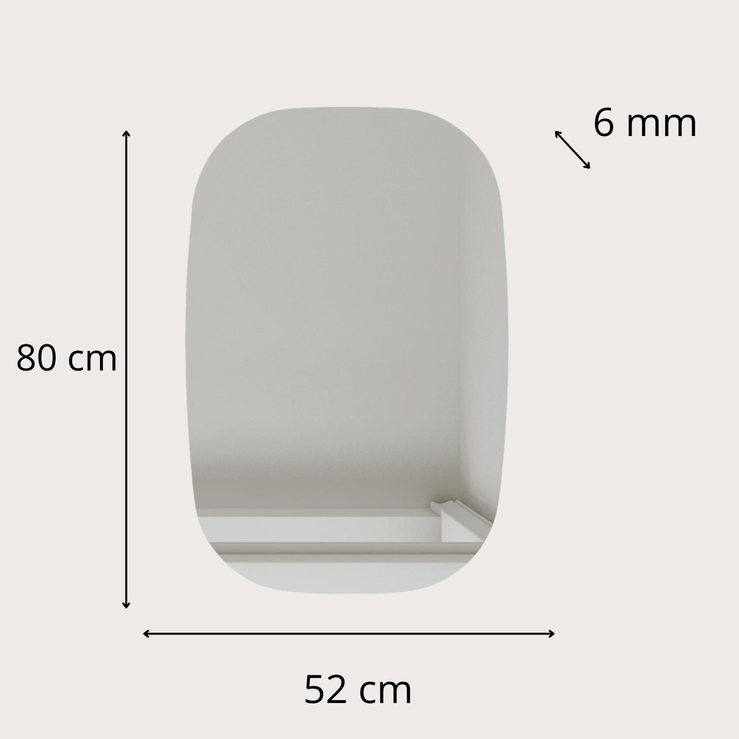 Miroir LED 52x80 cm ANIA