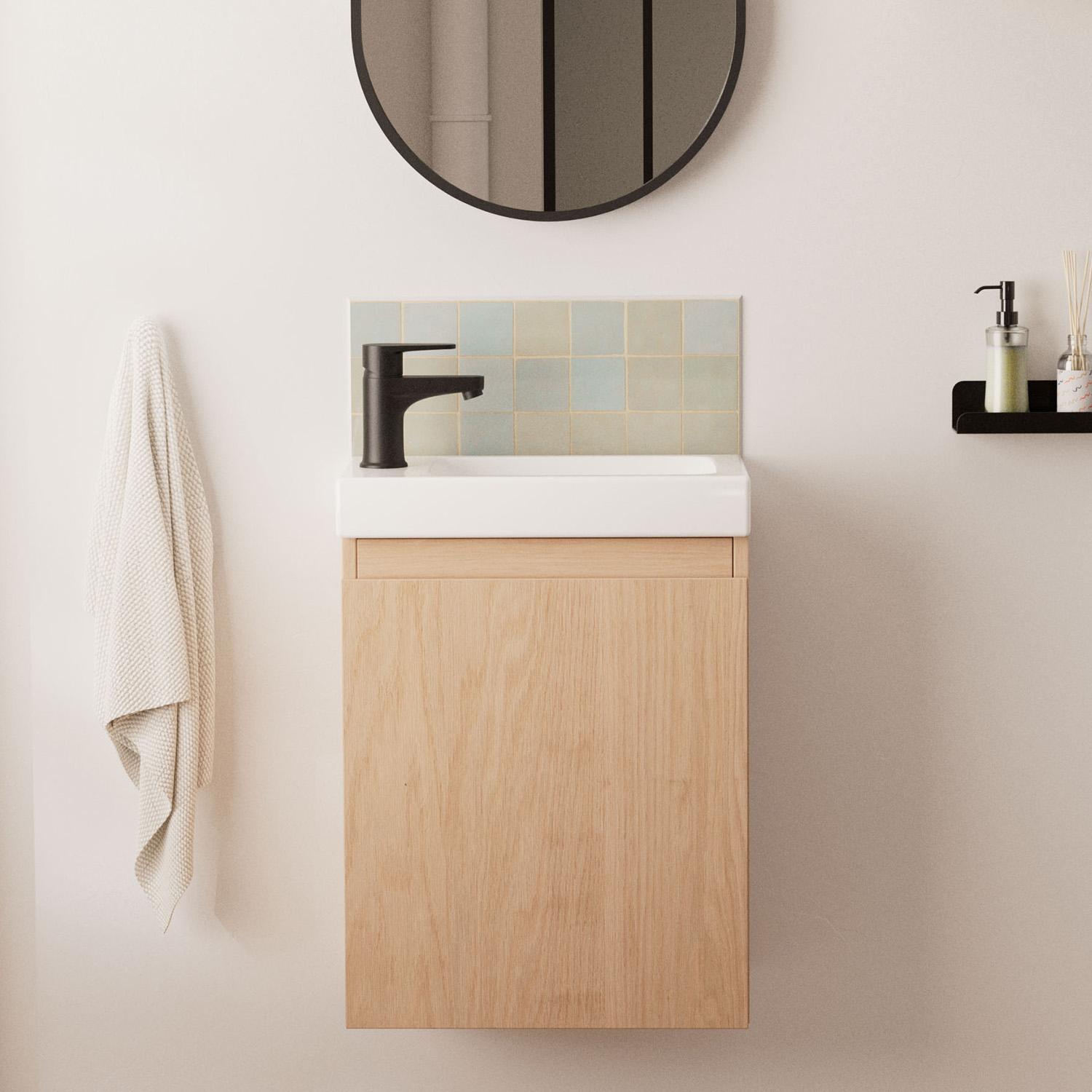 Ensemble meuble lave-mains LISA + Robinet GRIFO