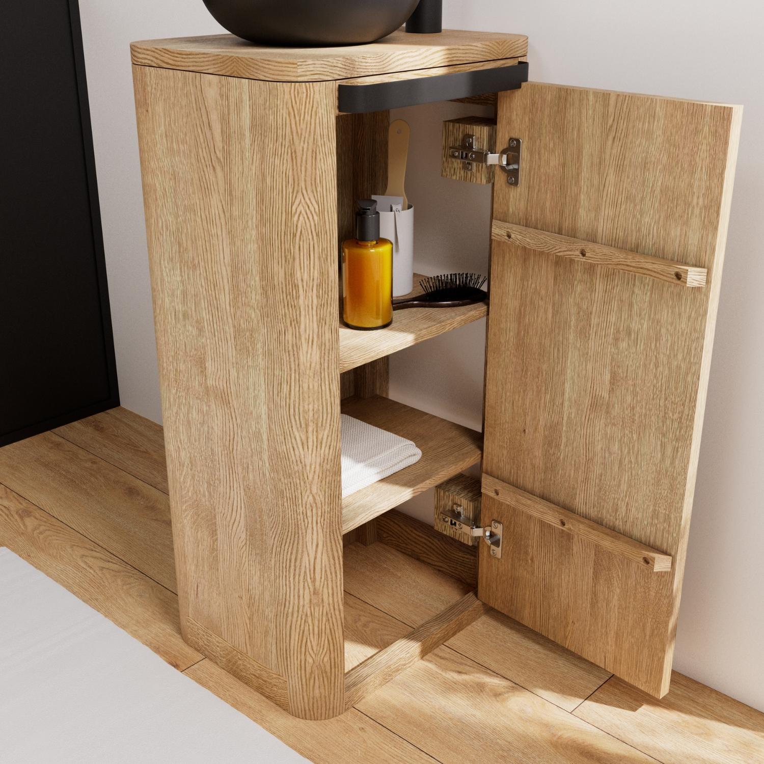Ensemble meuble lave-mains TOM + vasque MAUD