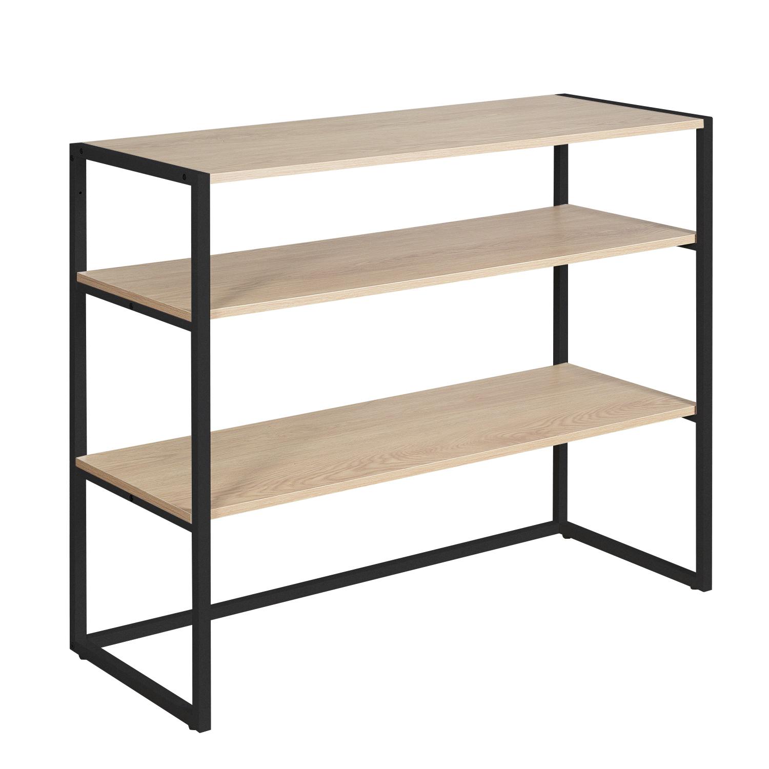Portant vêtements sous combles étagères L100 x H85 cm
