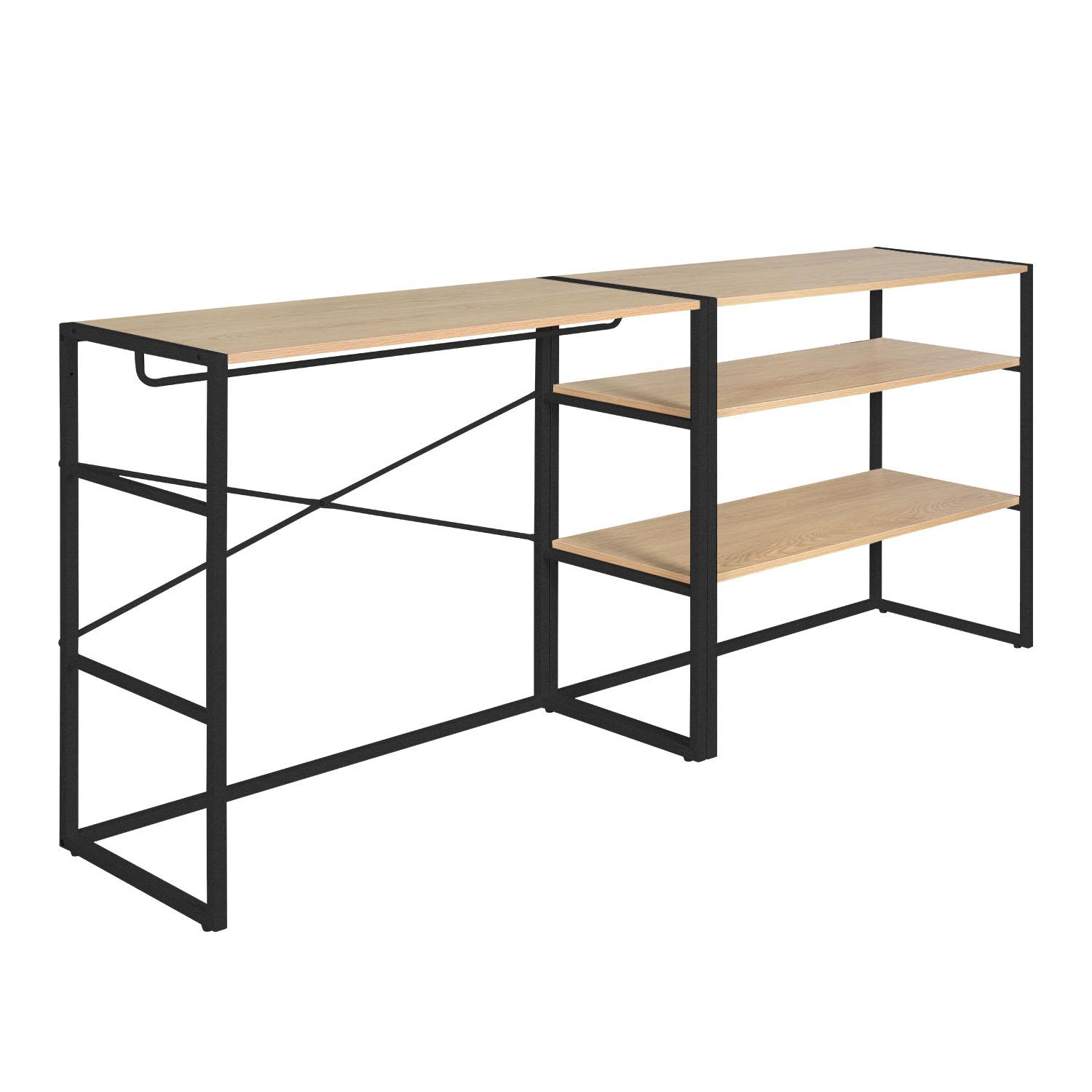 Portants vêtements sous combles  modulables - Lot de 2