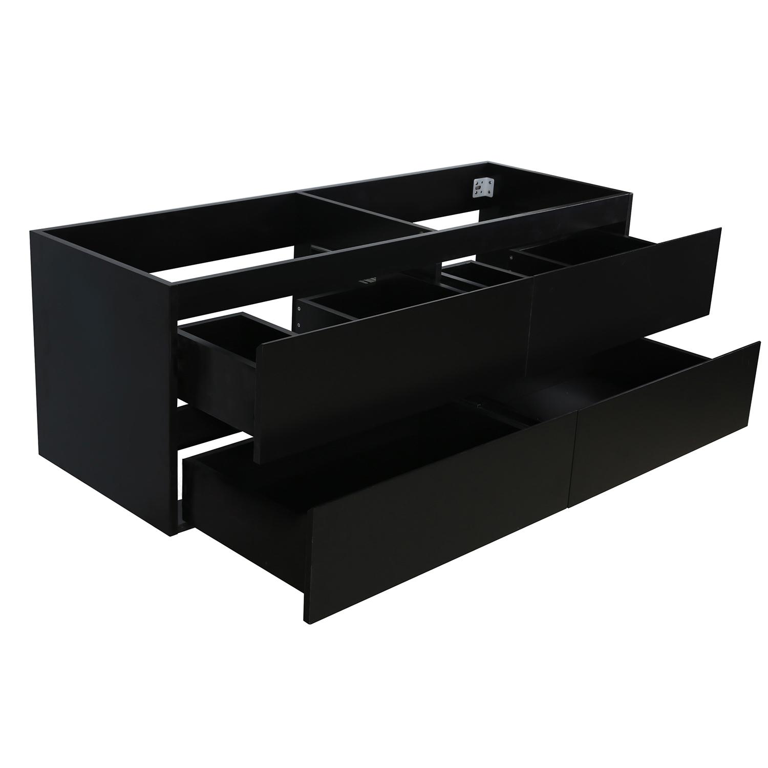 Meuble double vasque décor chêne  120cm