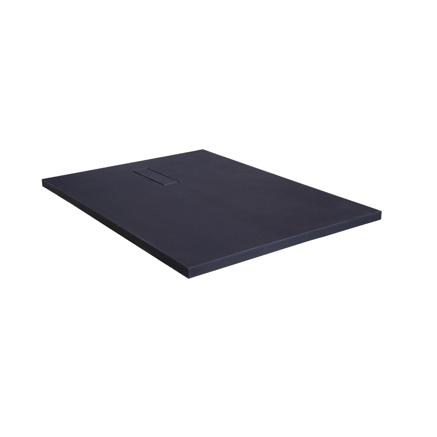 Receveur de douche aspect pierre extra-plat 120x80cm