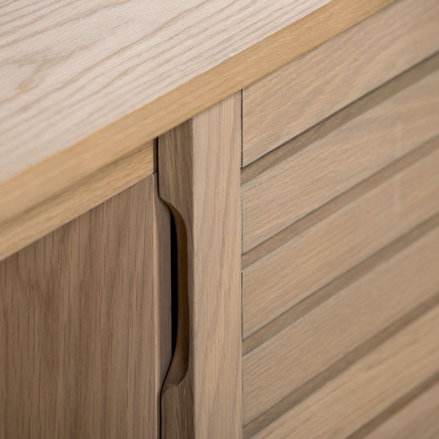 Ensemble double vasque 120cm chêne avec vasque céramique carrée