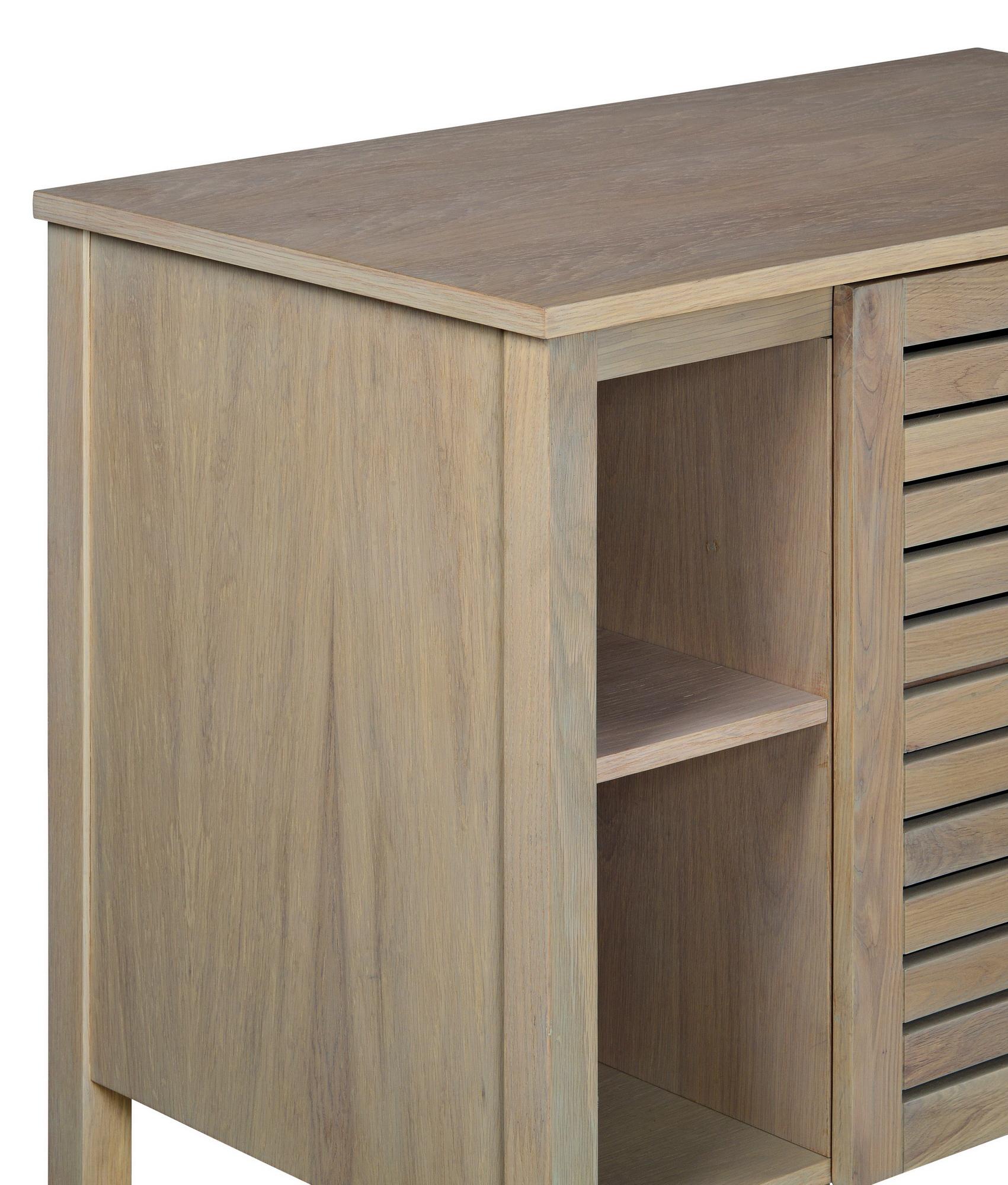 Ensemble simple vasque 90cm chêne avec vasque, robinet et miroir