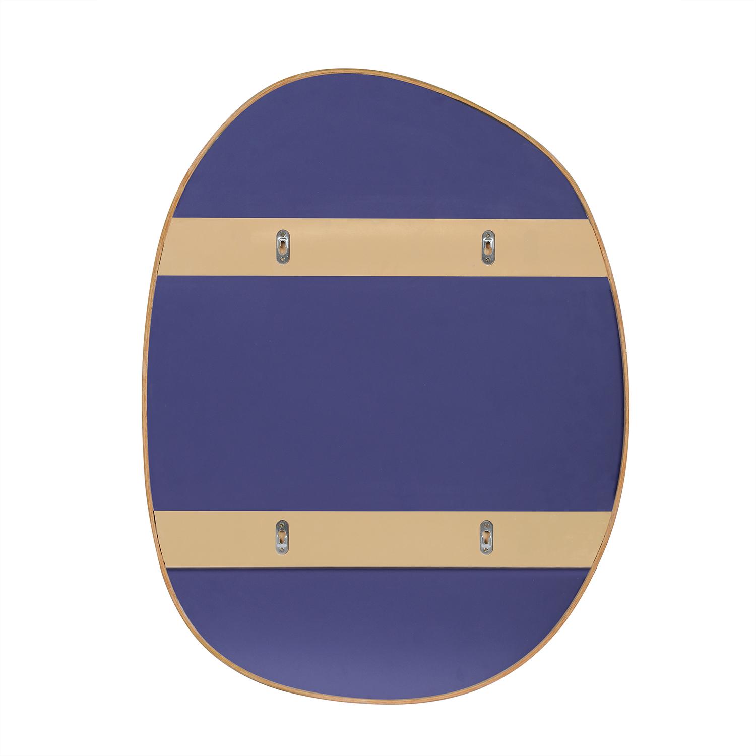 Ensemble meuble simple vasque 60 cm chêne naturel + vasque + robinet + miroir