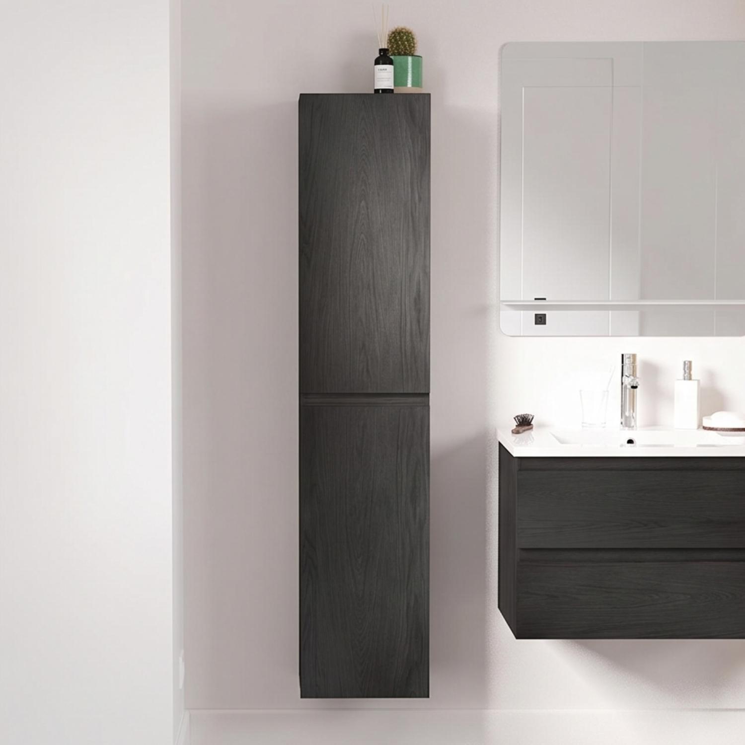 Colonne de salle de bain suspendue 140 cm
