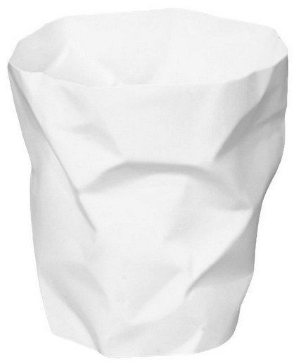 Corbeille Papier Design Blanche HOOK