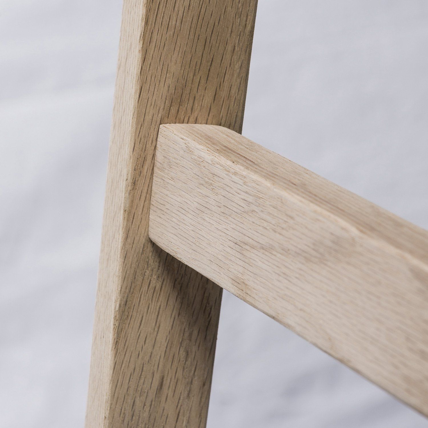 Tabourets de Bar Bois et Blanc 75cm RIVA | Lot de 4