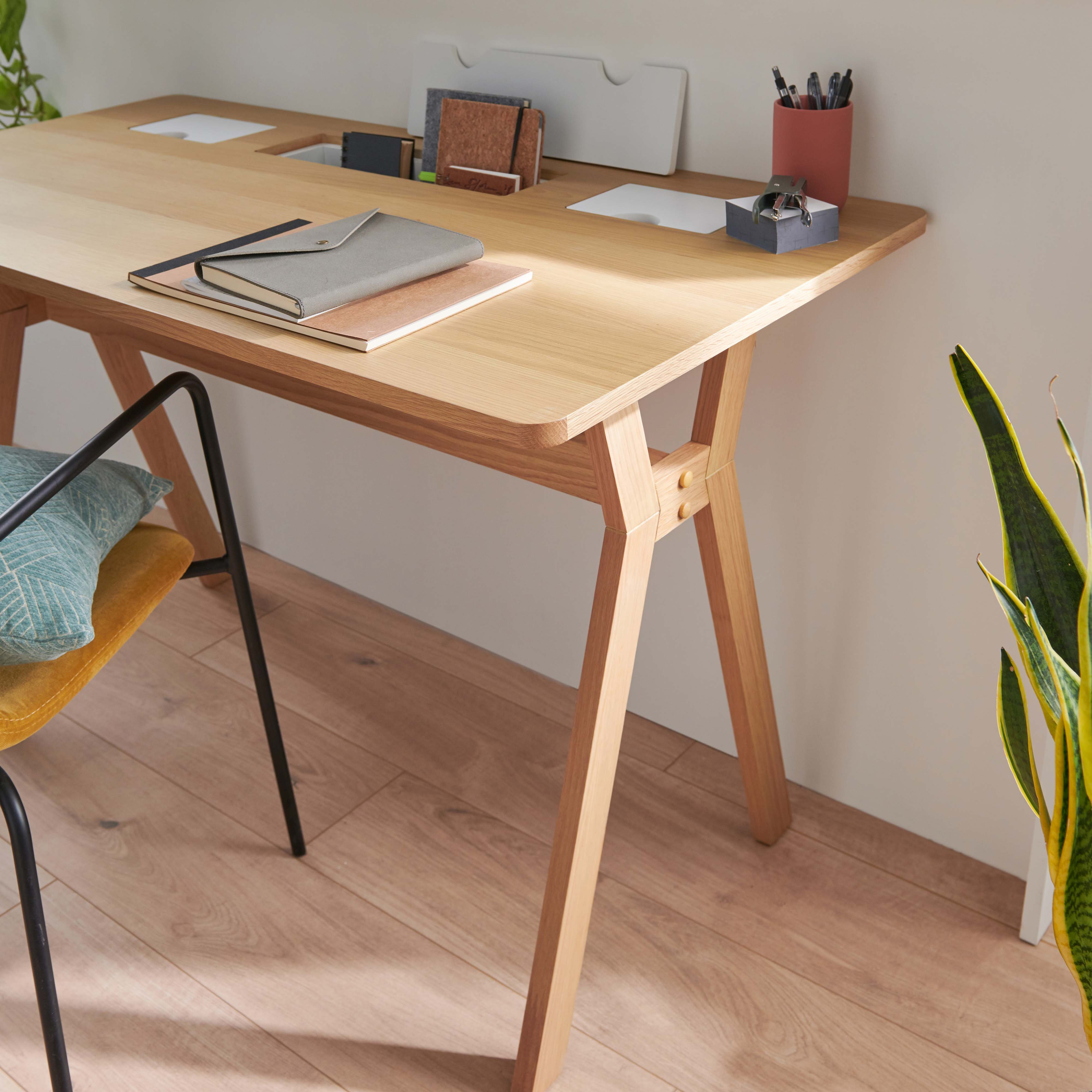 Bureau scandinave Bois 120 cm Mobox