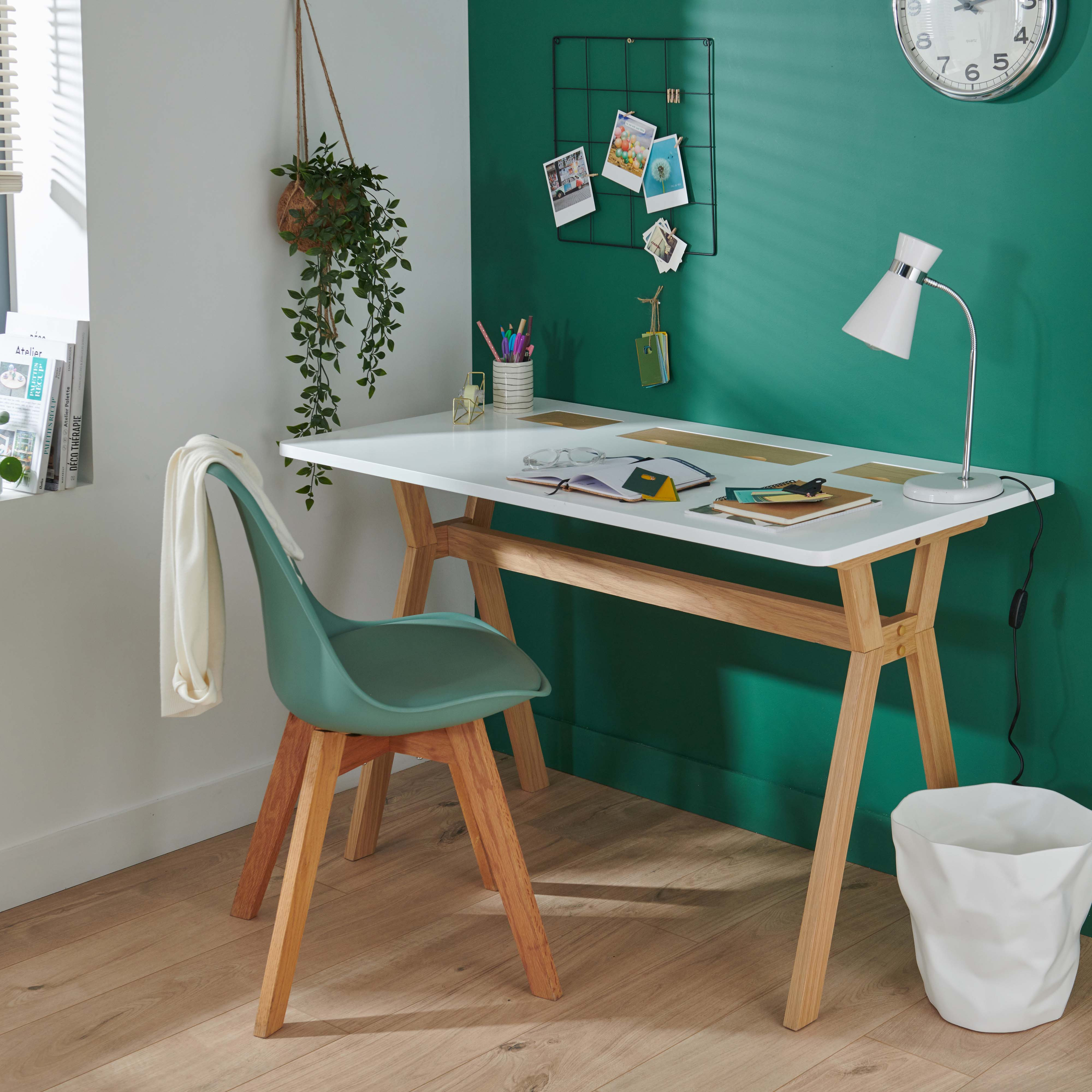 Corbeille Papier Design Blanche HOOK