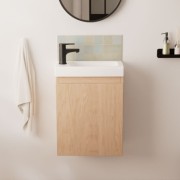 Lave-mains WC et petits espaces : Meubles compacts